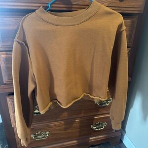 Amazon Women's Brown Sweatshirt
